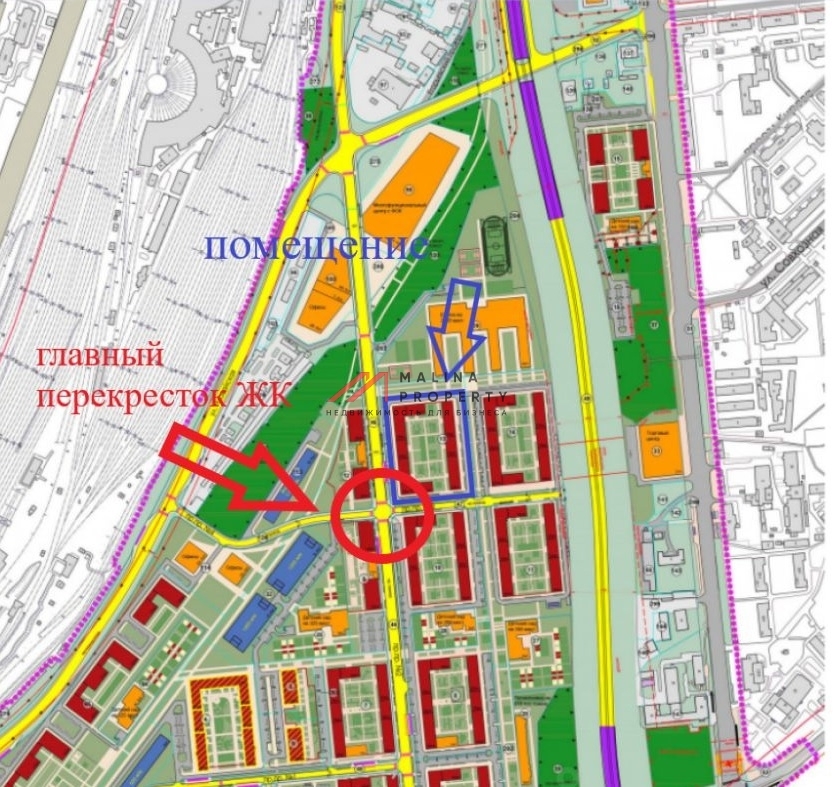 Аренда торгового помещения в ЖК "Люблинский парк"