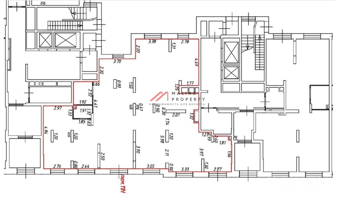 Продажа торгового помещения в ЖК Митинский лес