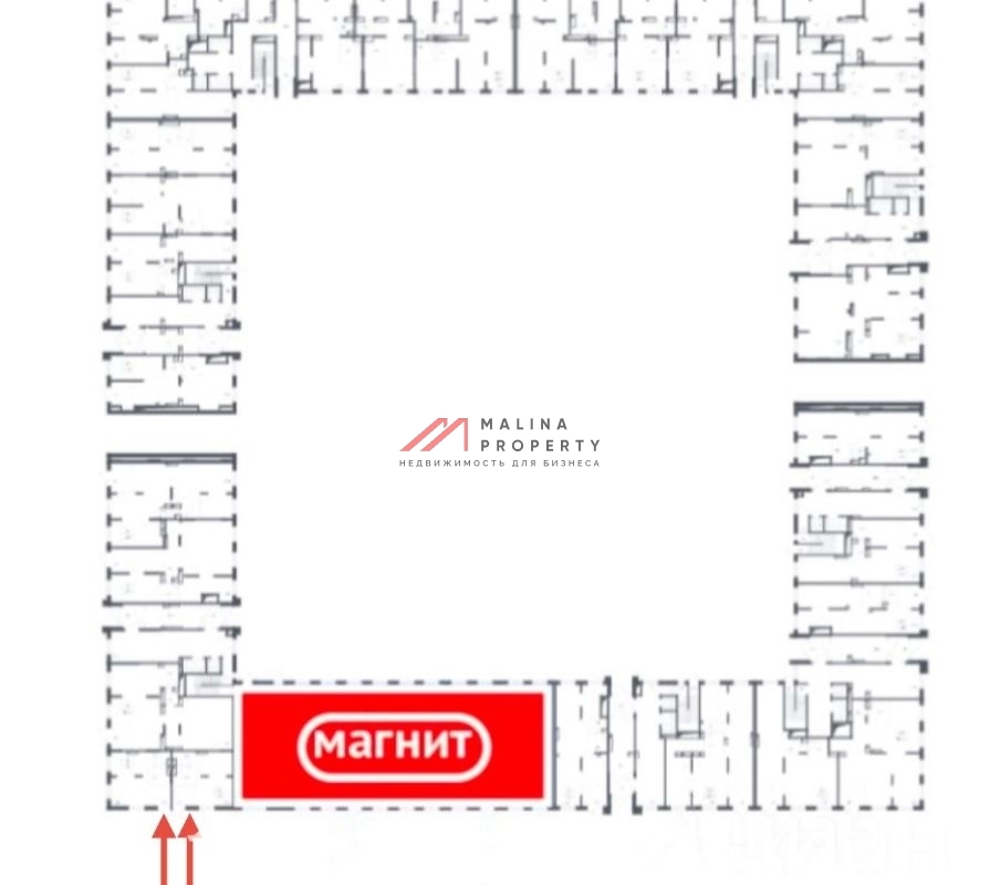 Аренда торгового помещения в ЖК "Большое Путилково" 