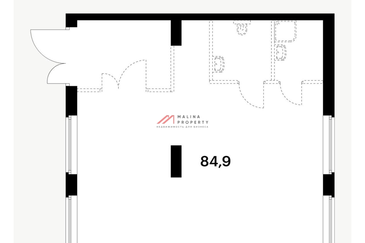Продажа торгового помещения в ЖК "Барклая 6"
