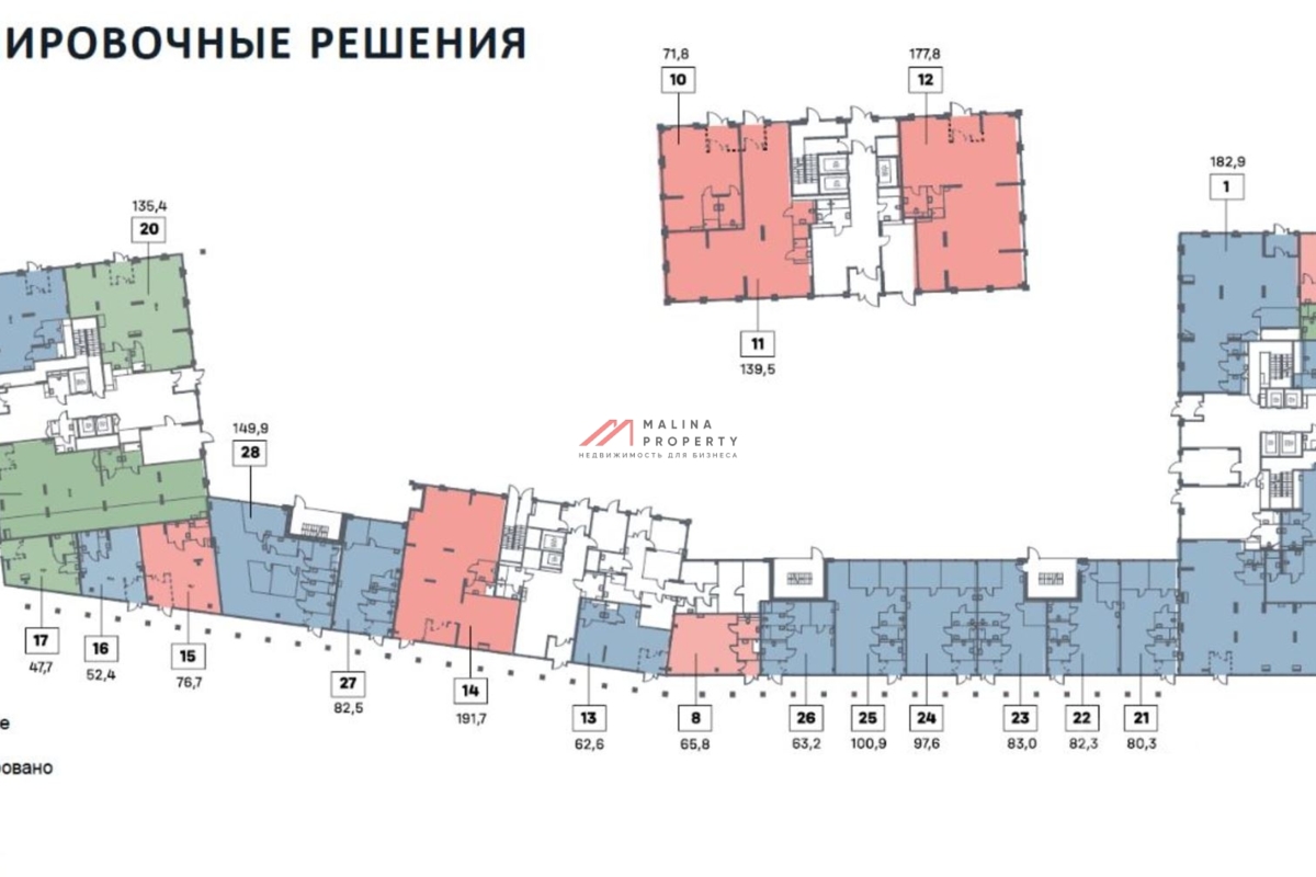 Продажа торгового помещения в проекте бизнес-класса "PORTLAND"