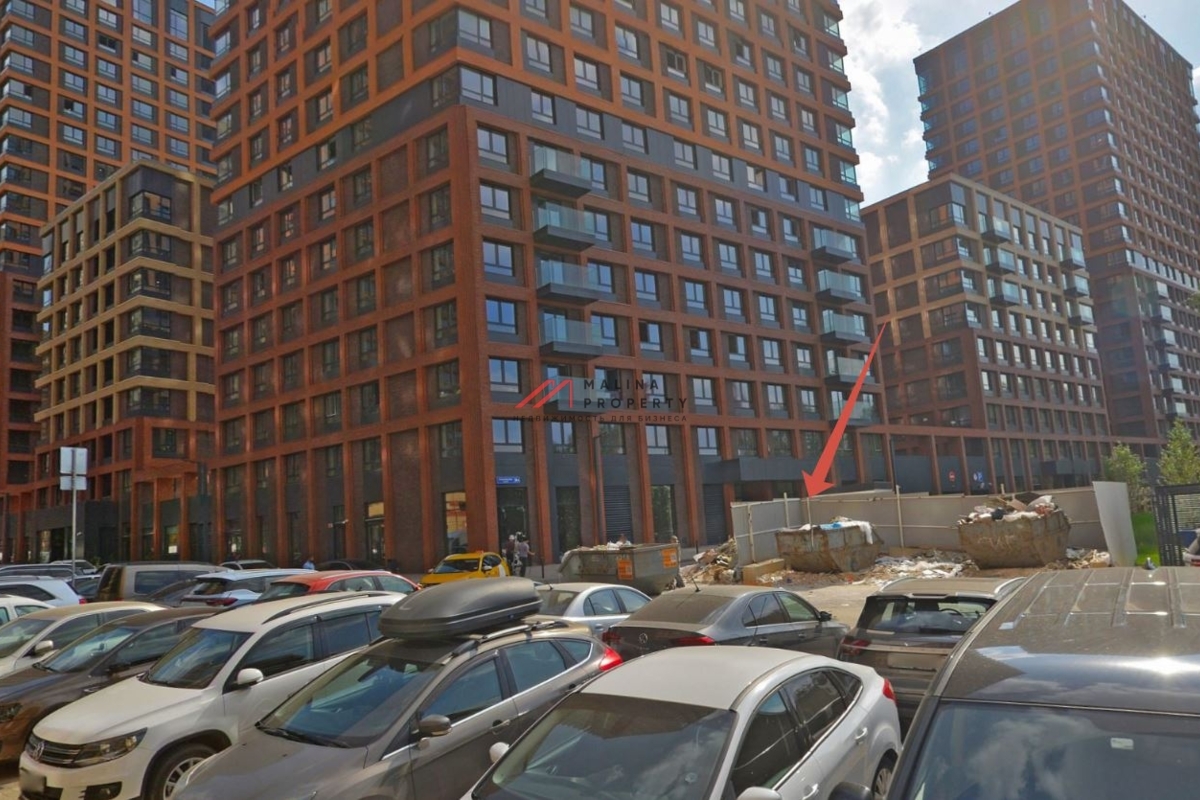 Аренда торгового помещения на первой линии в ЖК Vangarden