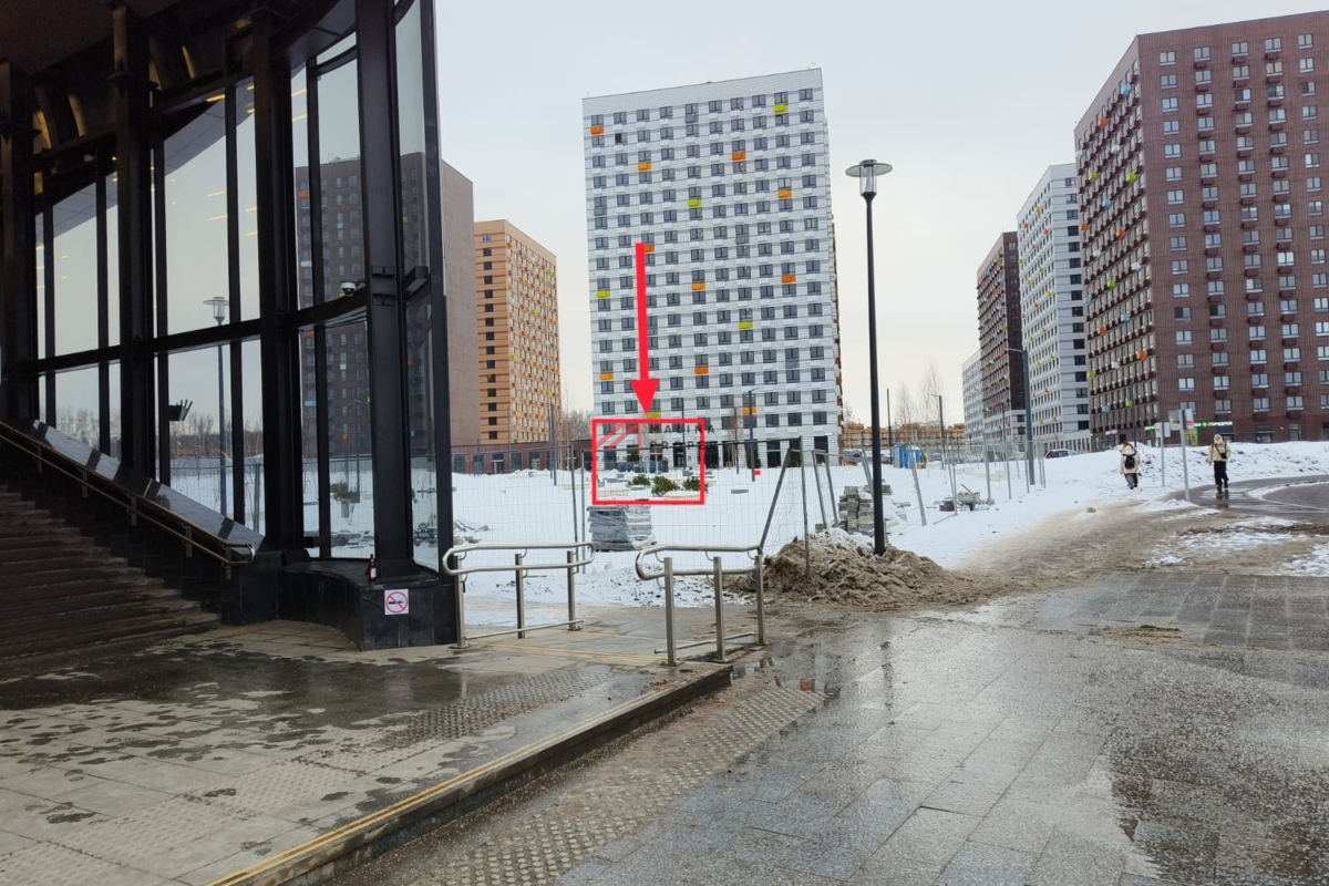 Продажа торгового помещения рядом с метро Потапово