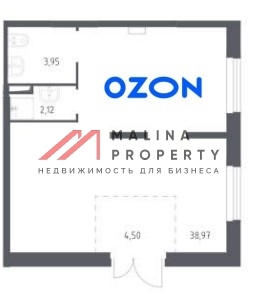 Продажа торгового помещения с арендатором Ozon