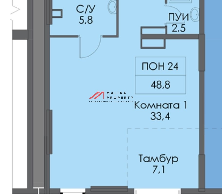 Продажа торгового помещения в ЖК "2-й Нагатинский"  