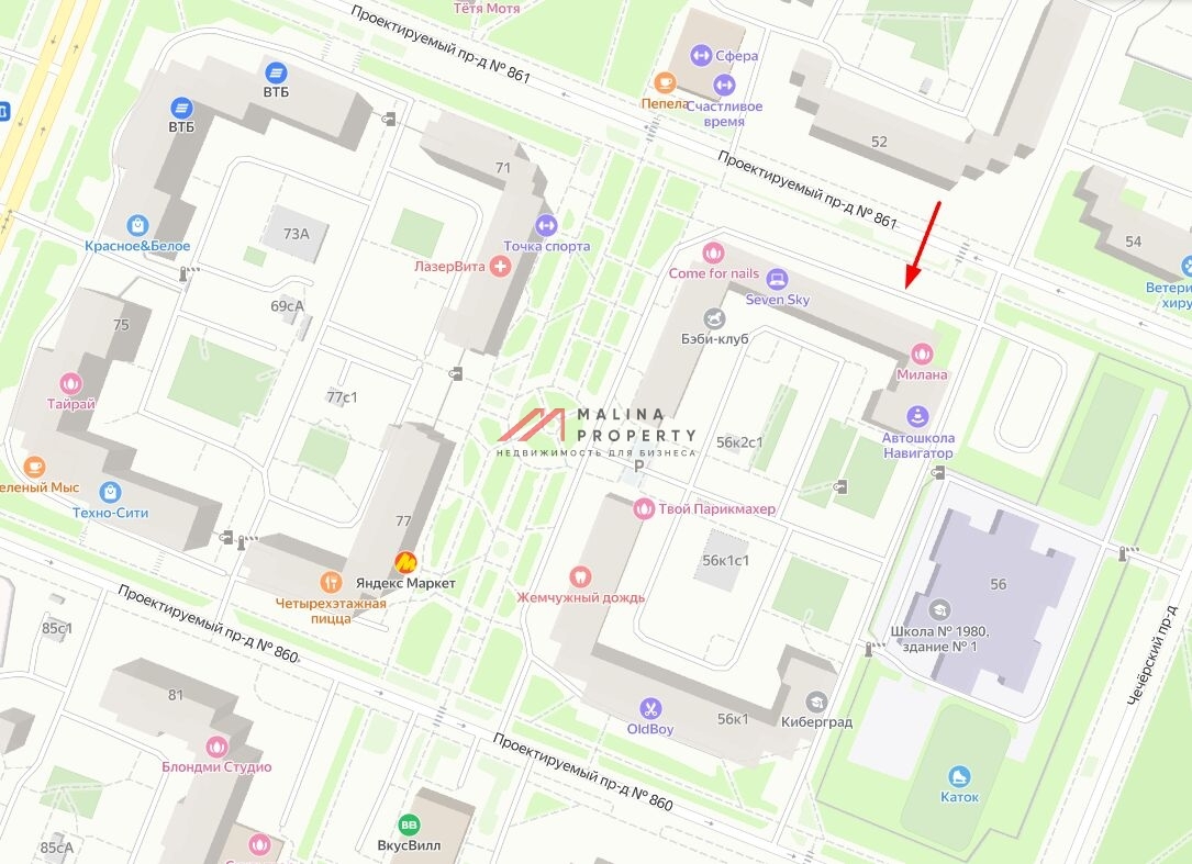 Продажа торгового помещения с Wildberries