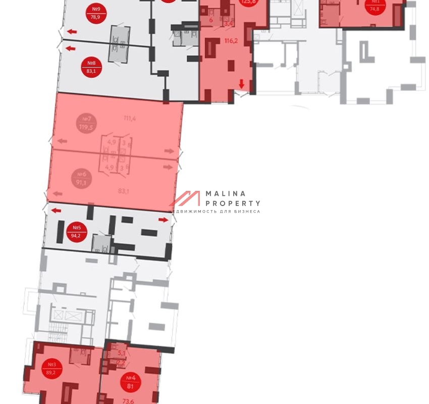 Продажа помещения в ЖК "Russian Design District"