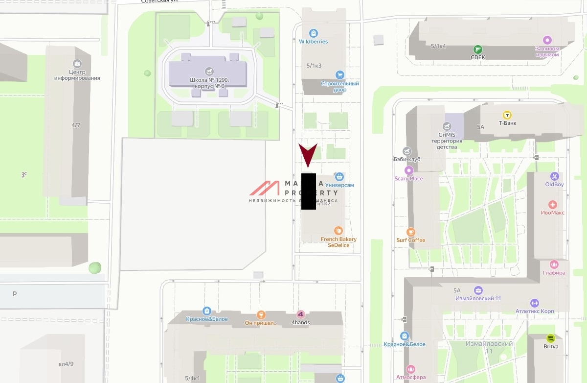 Продажа торгового помещения на Измайловском проезде 