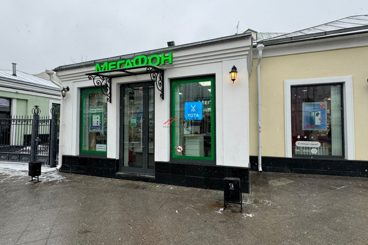 Аренда торгового помещения у метро Третьяковская 