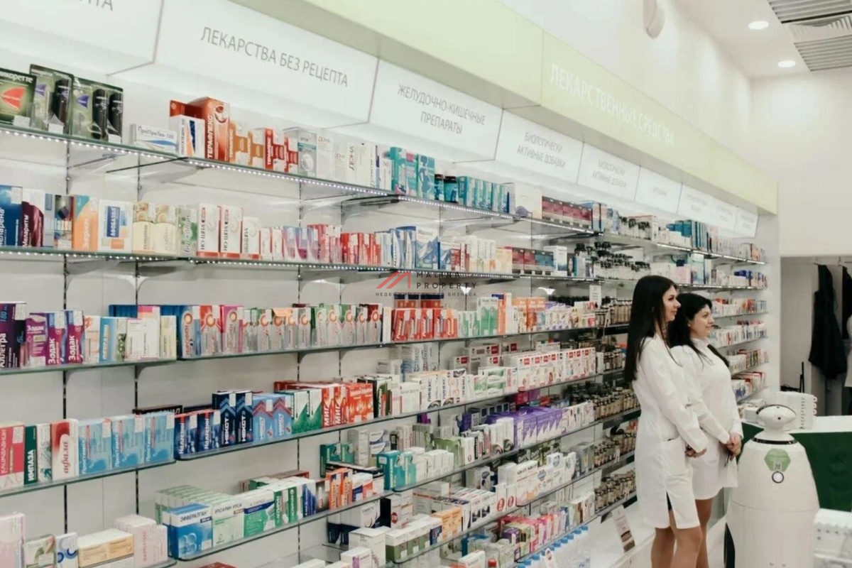Продажа помещения с арендатором аптека Ригла 