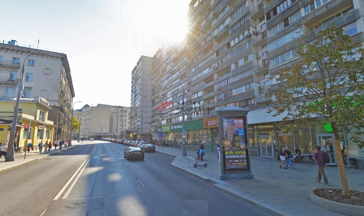 Продажа торгового помещения с арендатором на Большой Полянке 