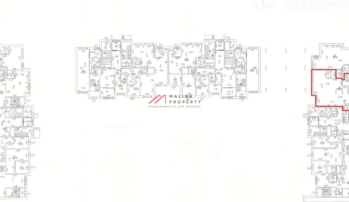 Аренда нежилого помещения в новостройке