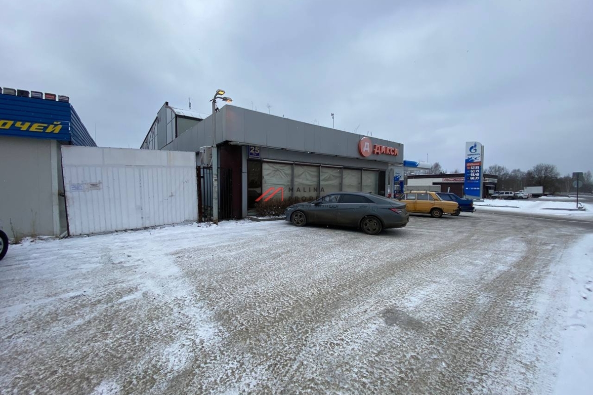 Продажа здания с арендатором супермаркет "Дикси"