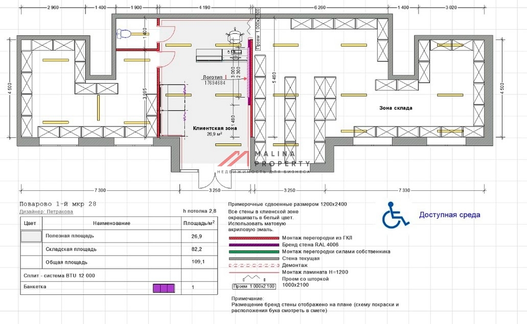 Продажа торгового помещения с арендатором Wildberries
