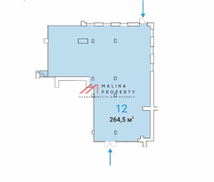 Продажа помещения с арендатором рядом с метро Савёловская 