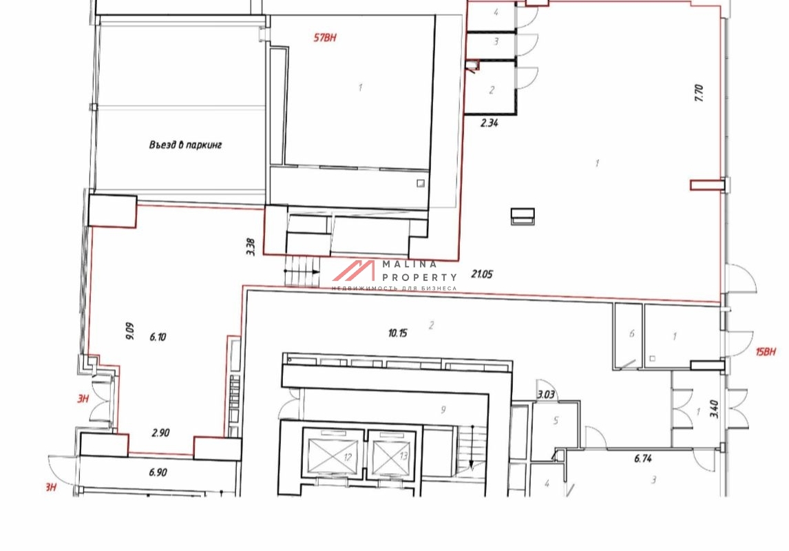 Аренда торгового помещения в ЖК «Архитектор»