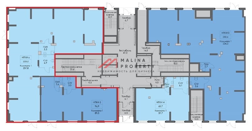 Продажа помещения с "Магнитом", в ЖК "Саларьево парк"