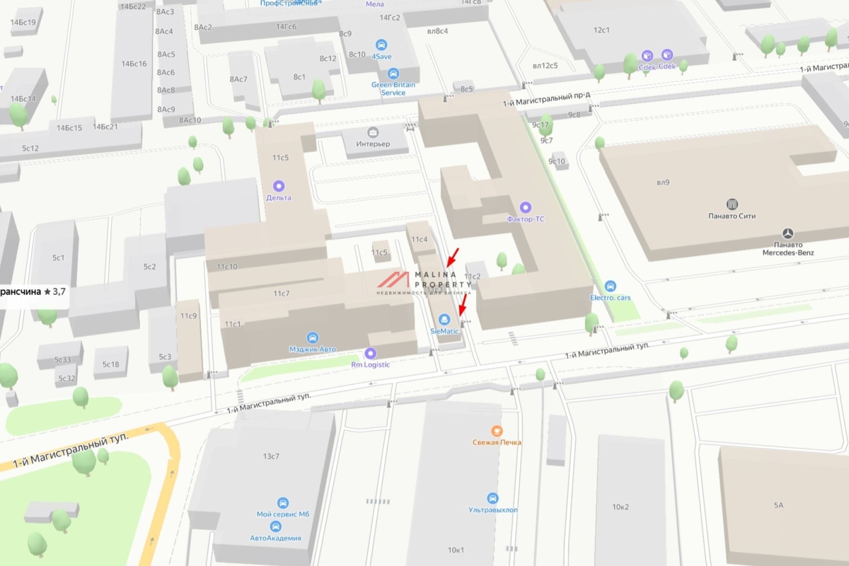 Продажа комплекса зданий в Москве