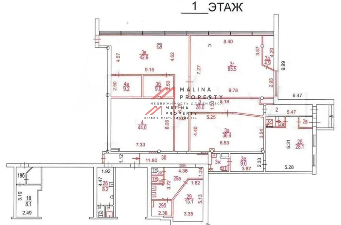 Продажа торгового помещения с арендаторами на Водном стадионе