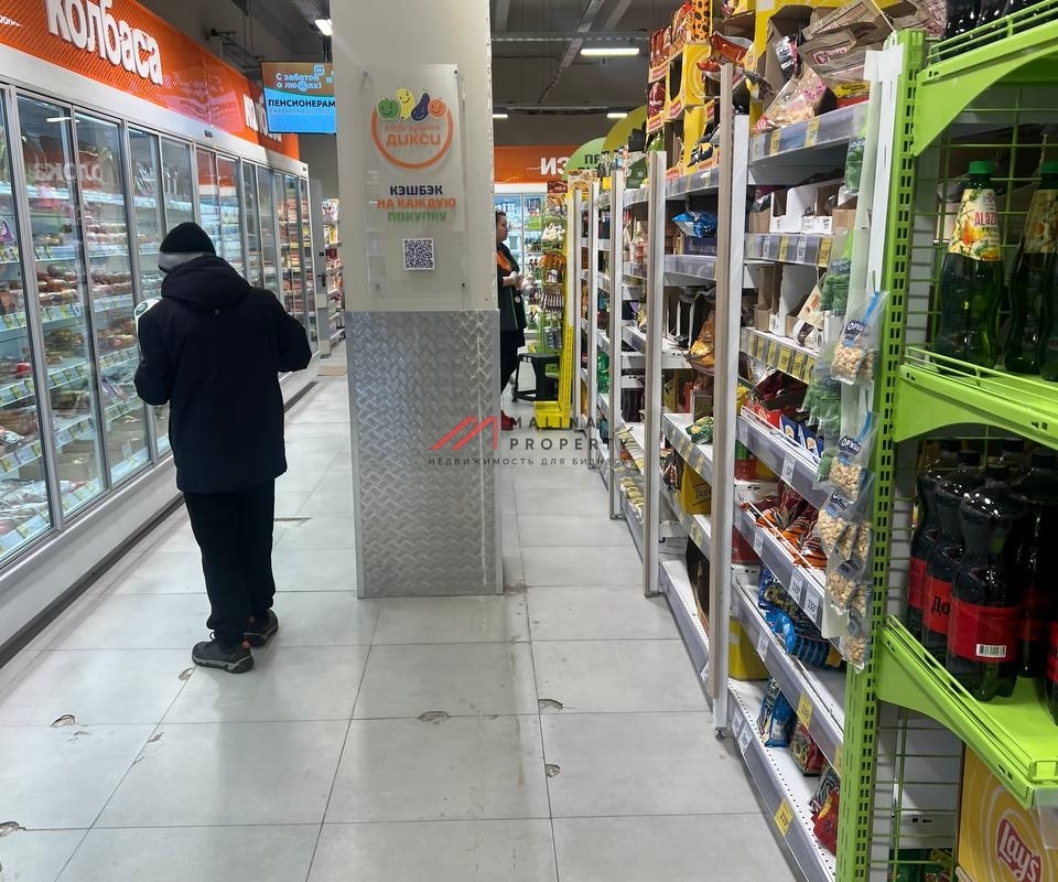 Продажа торгового помещения с арендатором Дикси