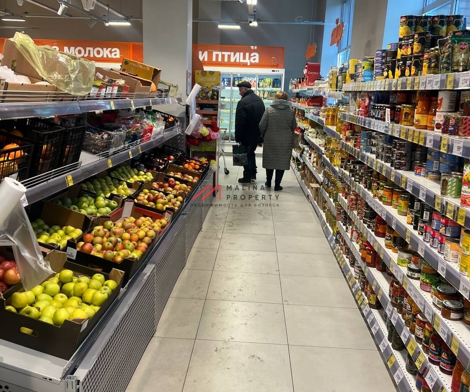 Продажа торгового помещения с арендатором Дикси