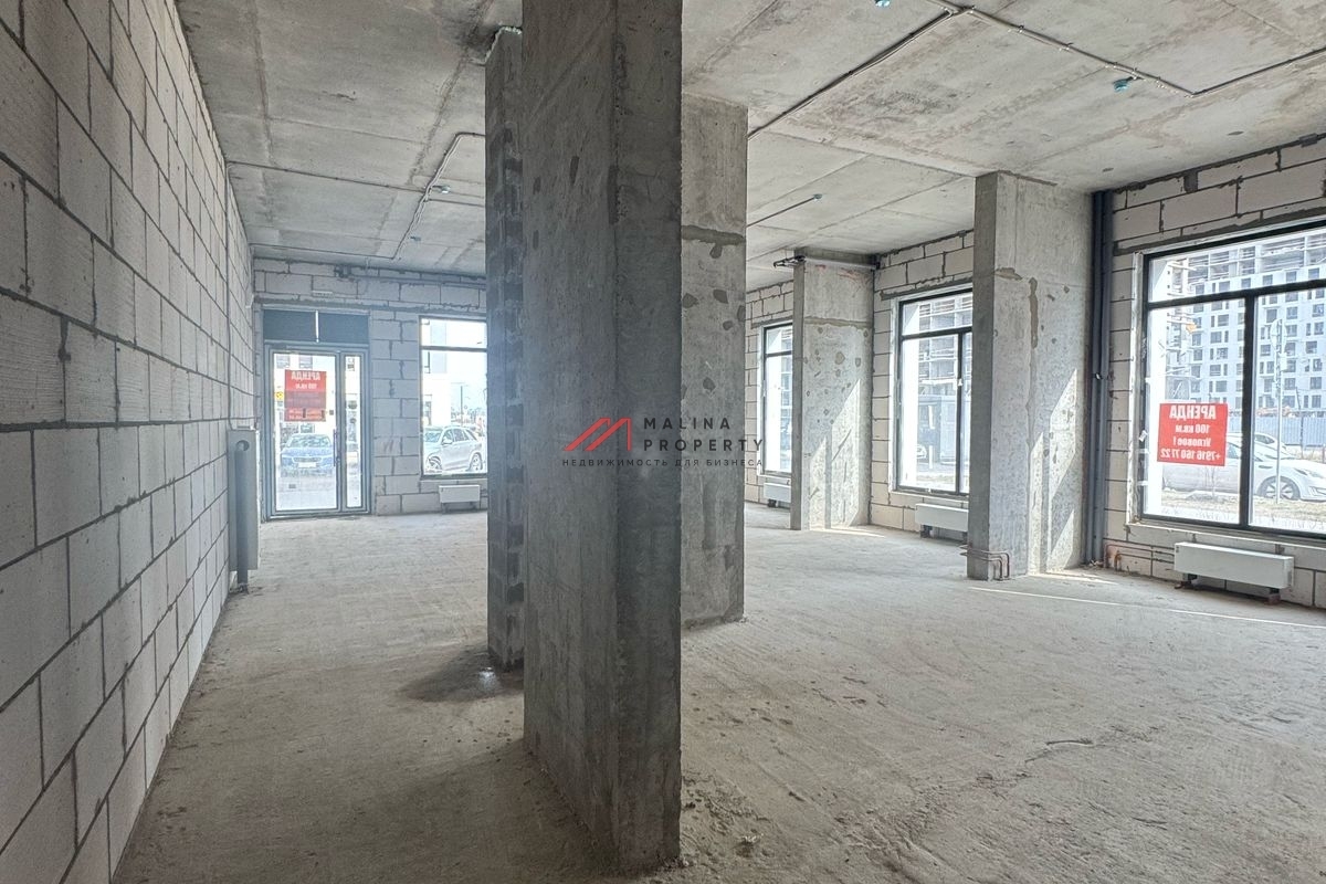 Аренда торгового помещения в ЖК "Горки парк" 