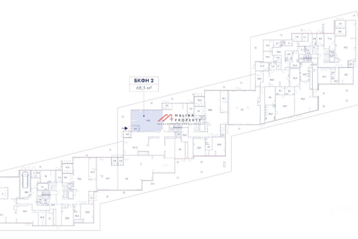 Продажа нежилого помещения в ЖК бизнес класса VERY  