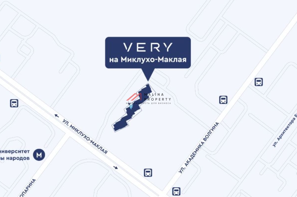 Продажа нежилого помещения в ЖК бизнес класса VERY  