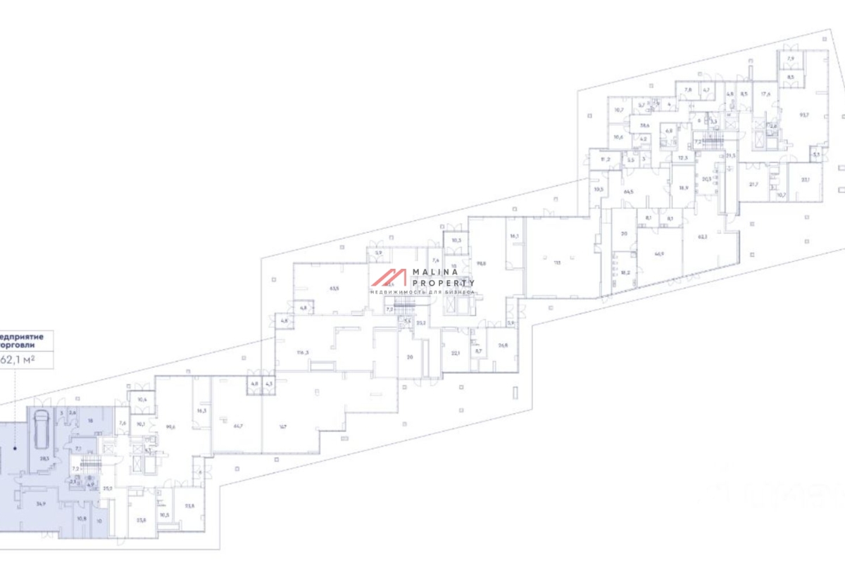 Продажа нежилого помещения в ЖК бизнес класса VERY  