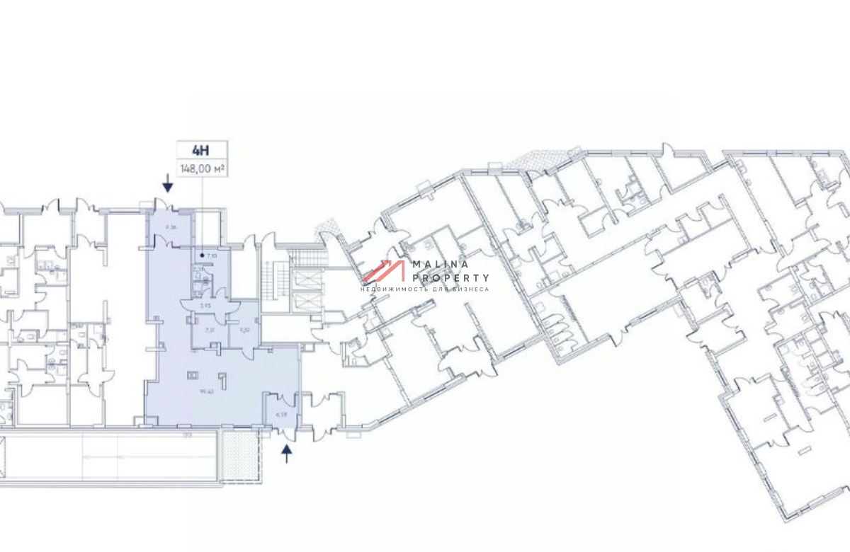Продажа помещения в ЖК UNO Старокоптевский