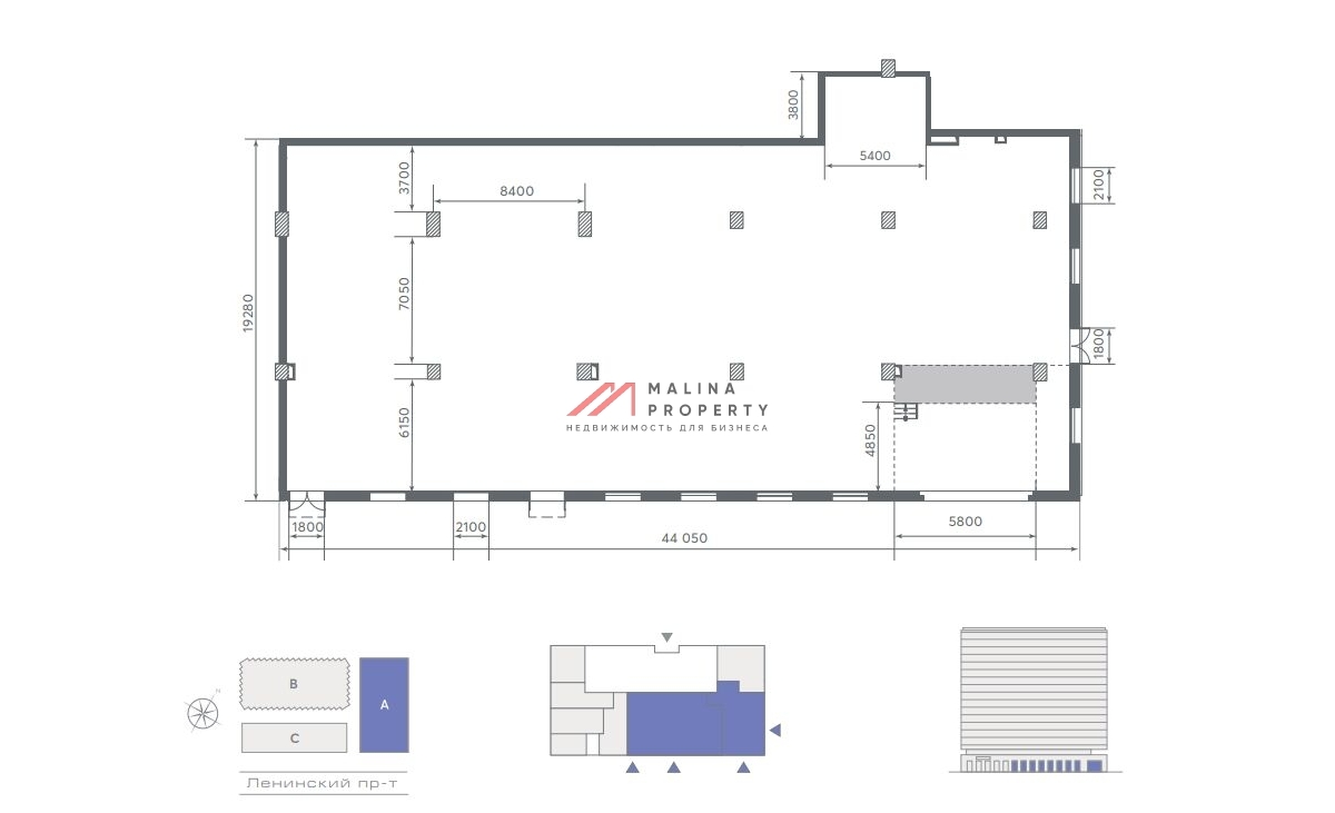 Продажа помещения в квартале LUNAR