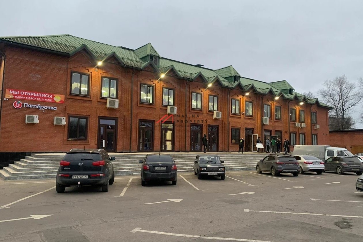 Продажа комплекса зданий с сетевыми арендаторами в г. Клин