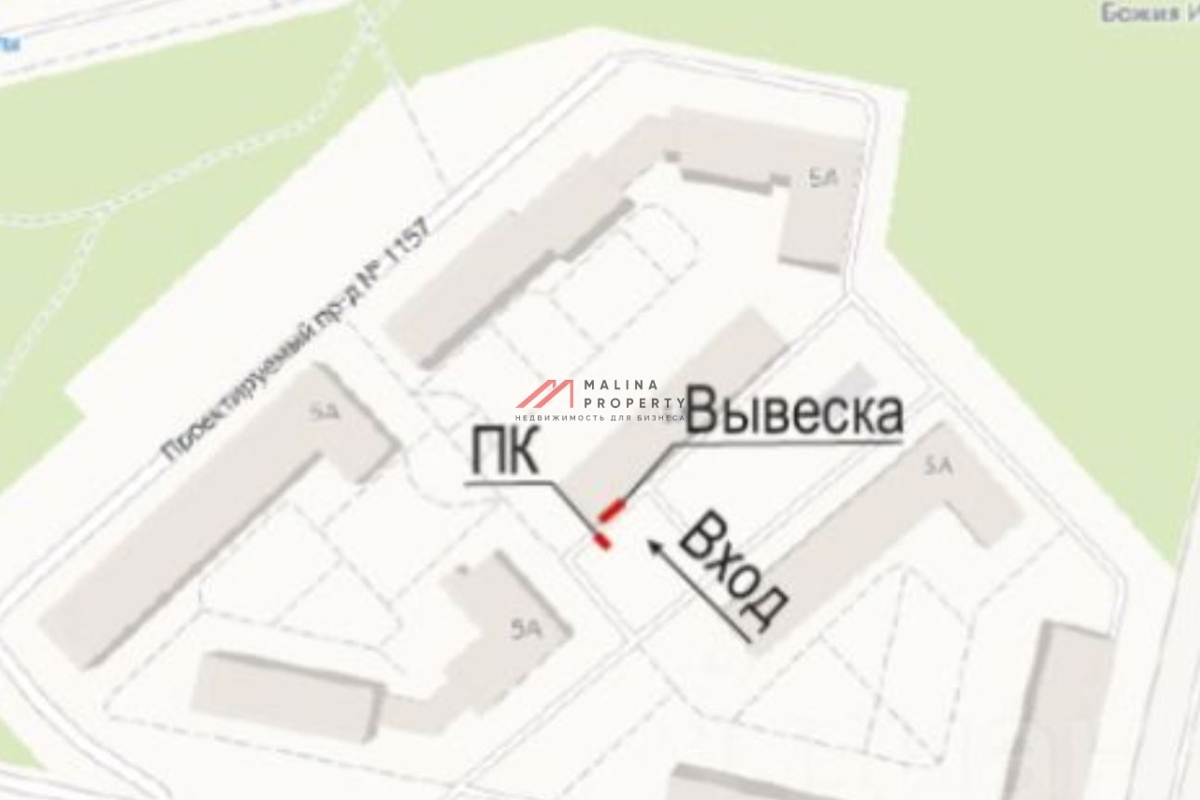 Продажа торгового помещения на Родниковой улице