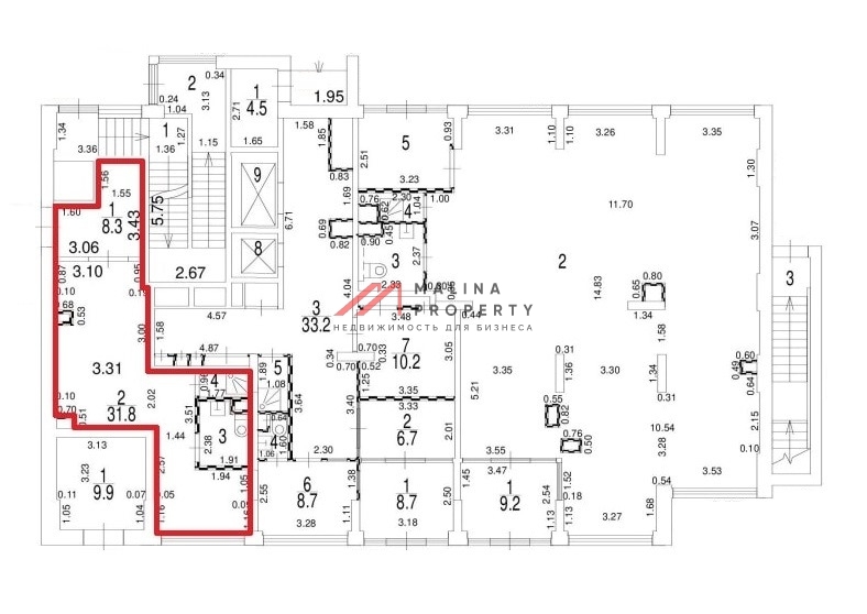 Аренда торгового помещения в новом доме
