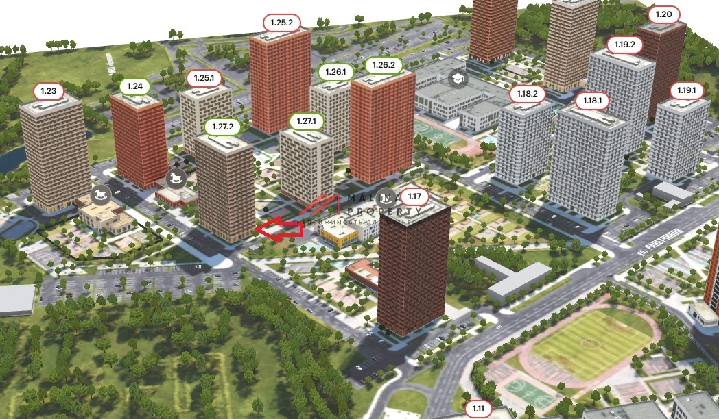 Продажа арендного бизнеса в ЖК "Одинцово-1"