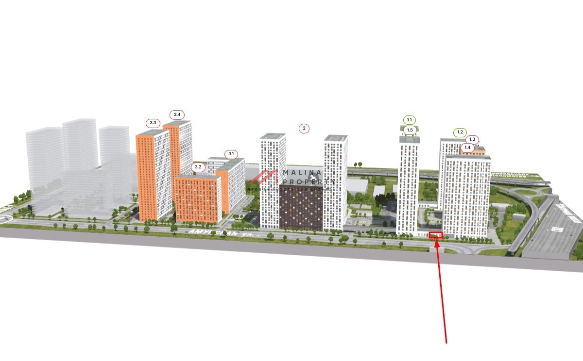 Аренда торгового помещения в ЖК "Амурский Парк"