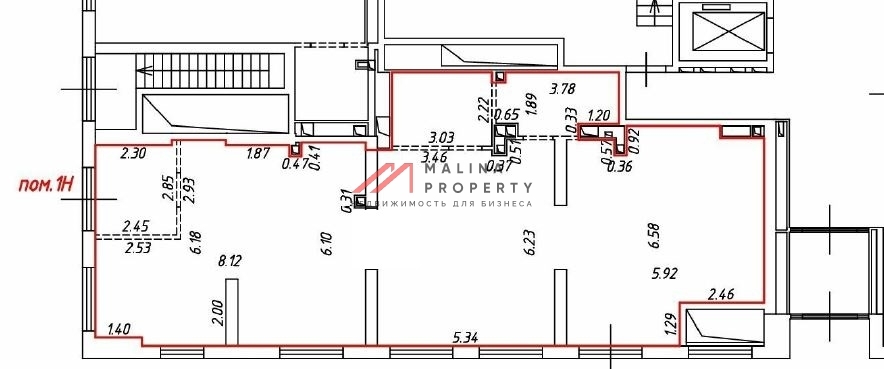 Аренда нежилого помещения в ЖК "Бусиновский парк"