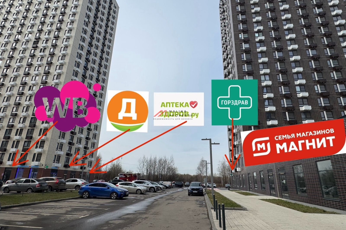 Продажа помещения с магазином Магнит