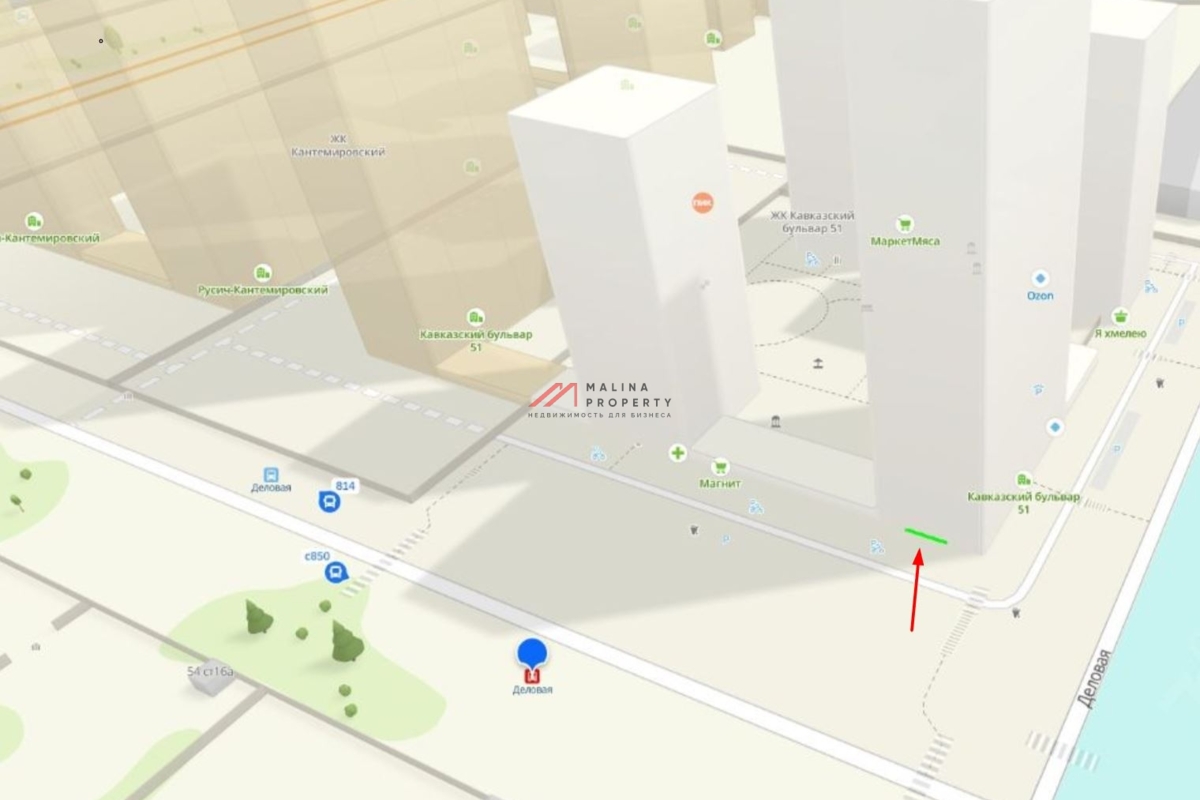 Аренда торгового помещения в ЖК Кавказский бульвар 51