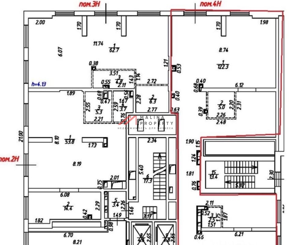 Аренда торгового помещения в ЖК Кавказский бульвар 51