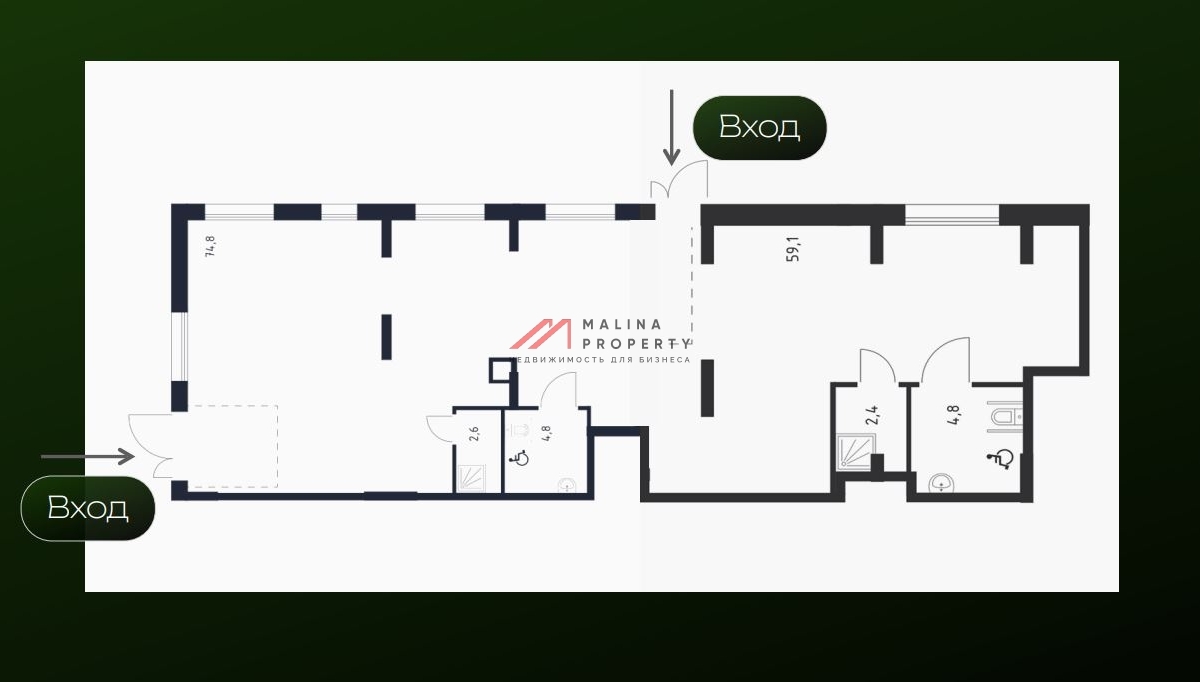 Продажа помещения в ЖК Цветочные Поляны Экопарк