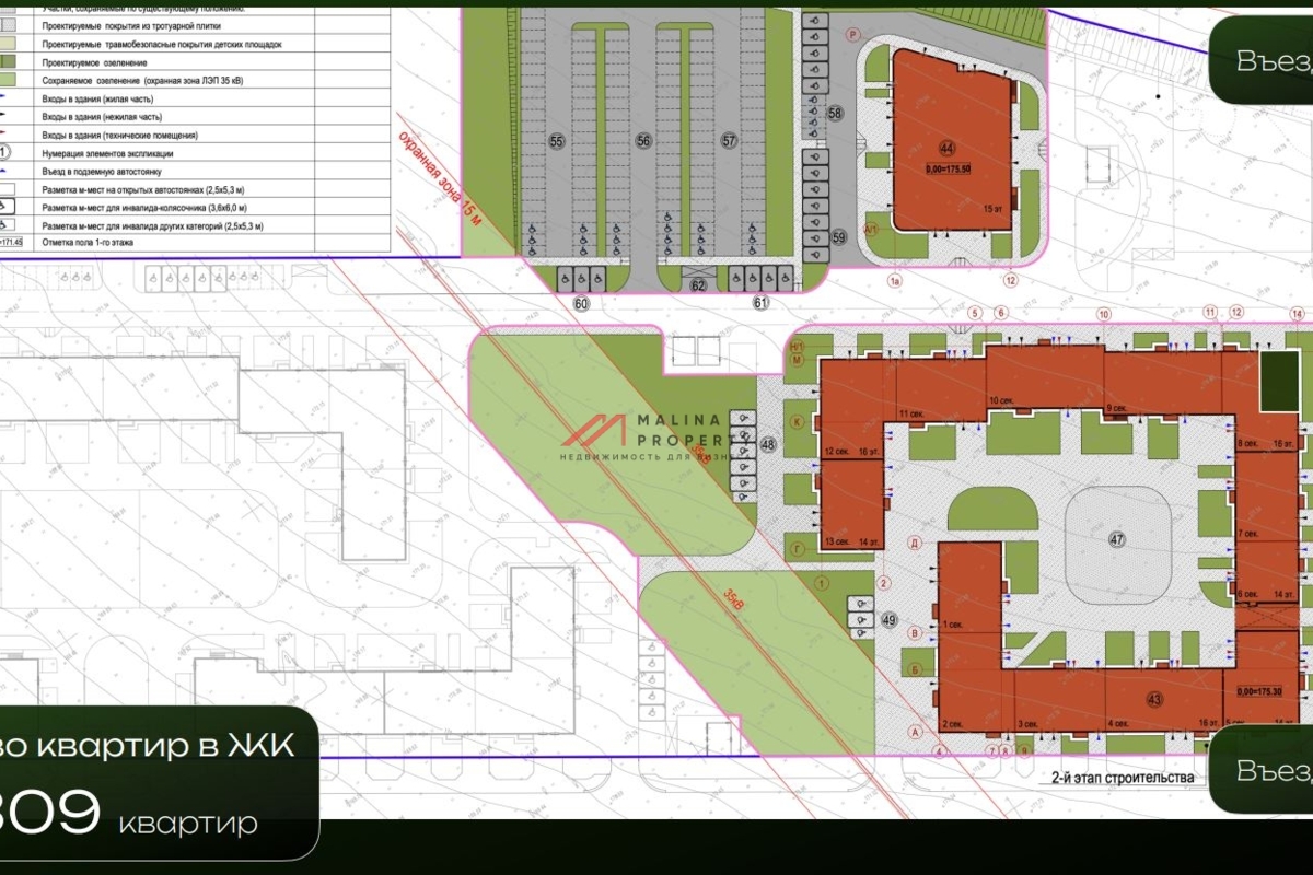Продажа помещения в ЖК Цветочные Поляны Экопарк