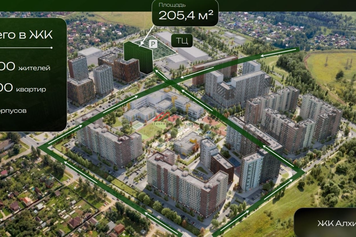 Продажа торгового помещения в ЖК Алхимово