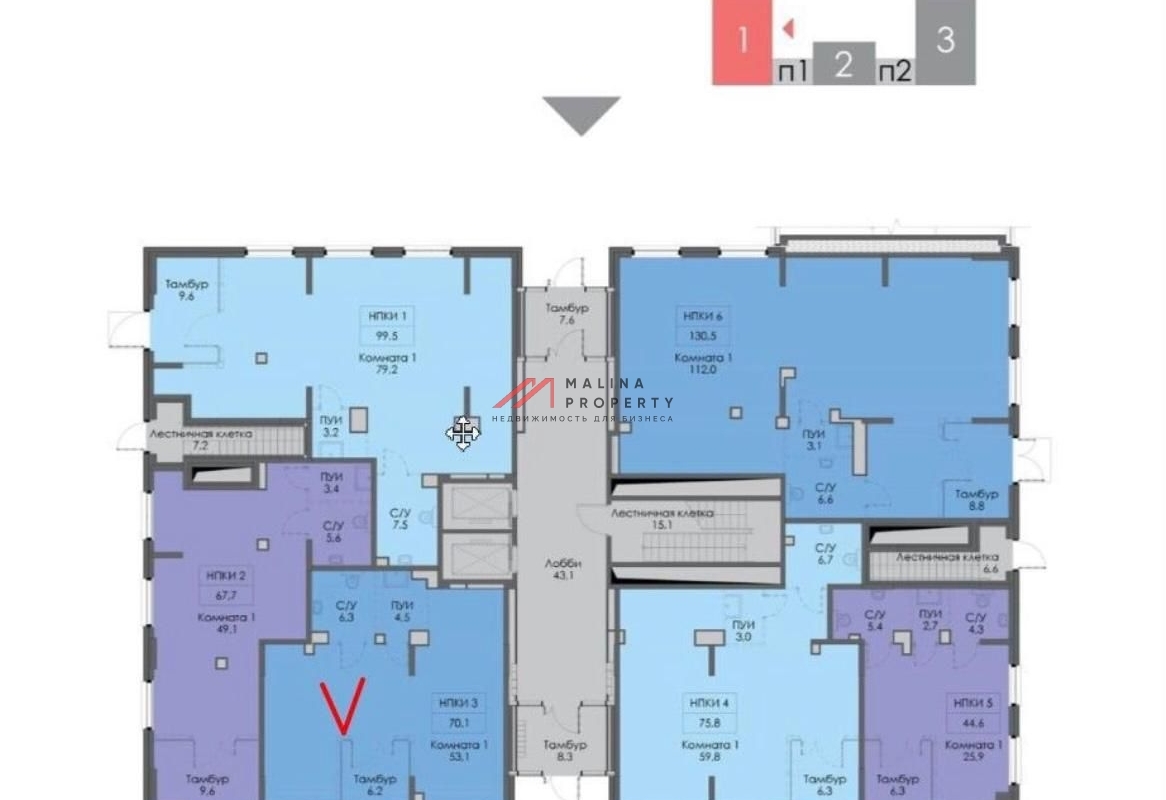 Аренда торгового помещения в ЖК Ильинские луга