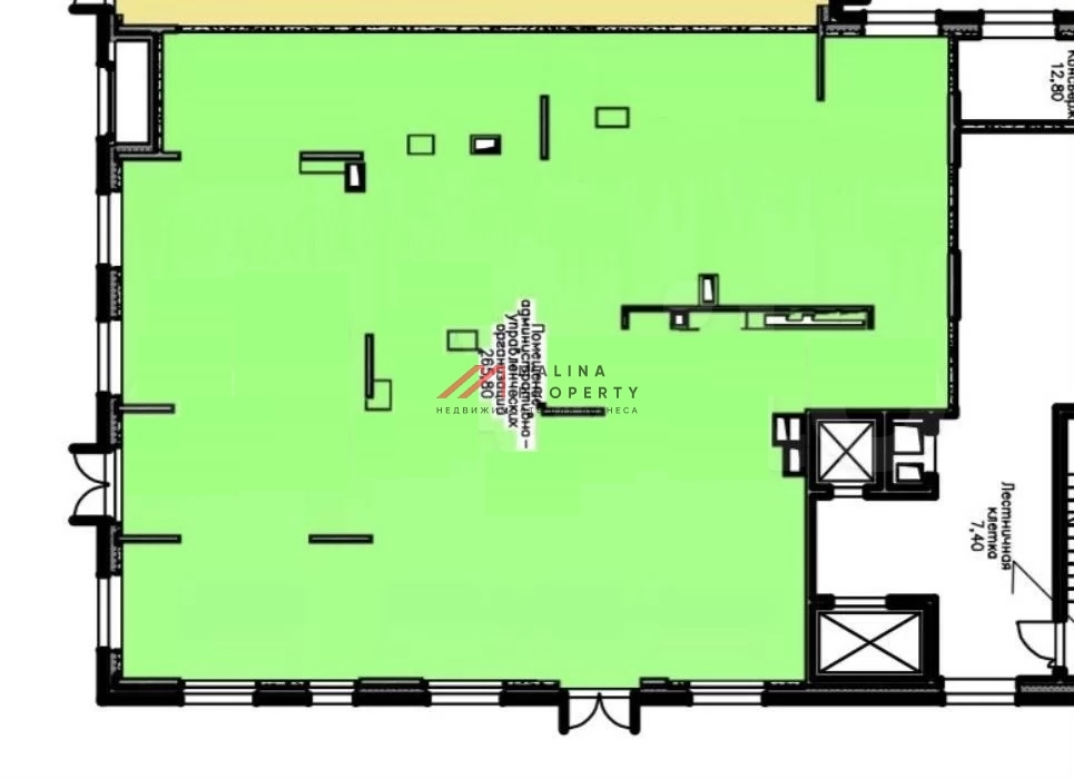 Аренда торгового помещения в ЖК "Атлантис" 