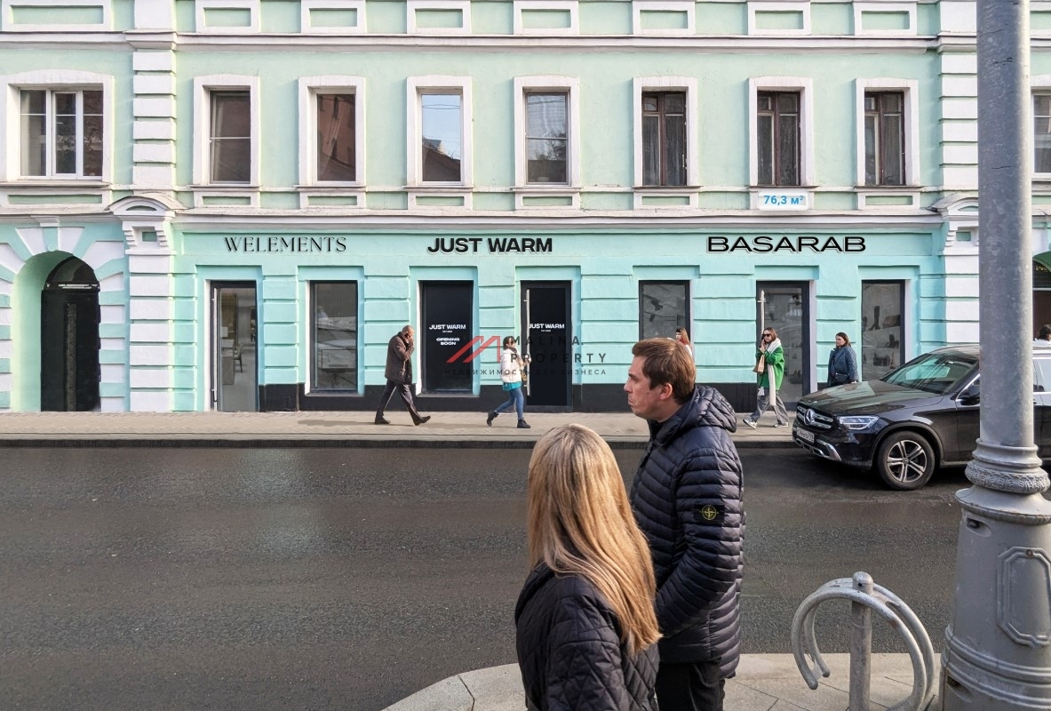 Продажа помещения с арендатором в районе Патриаршие пруды 