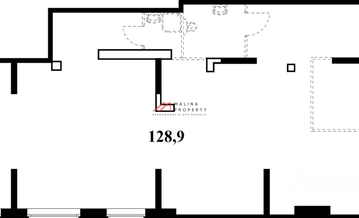 Аренда торгового помещения у метро Спартак 