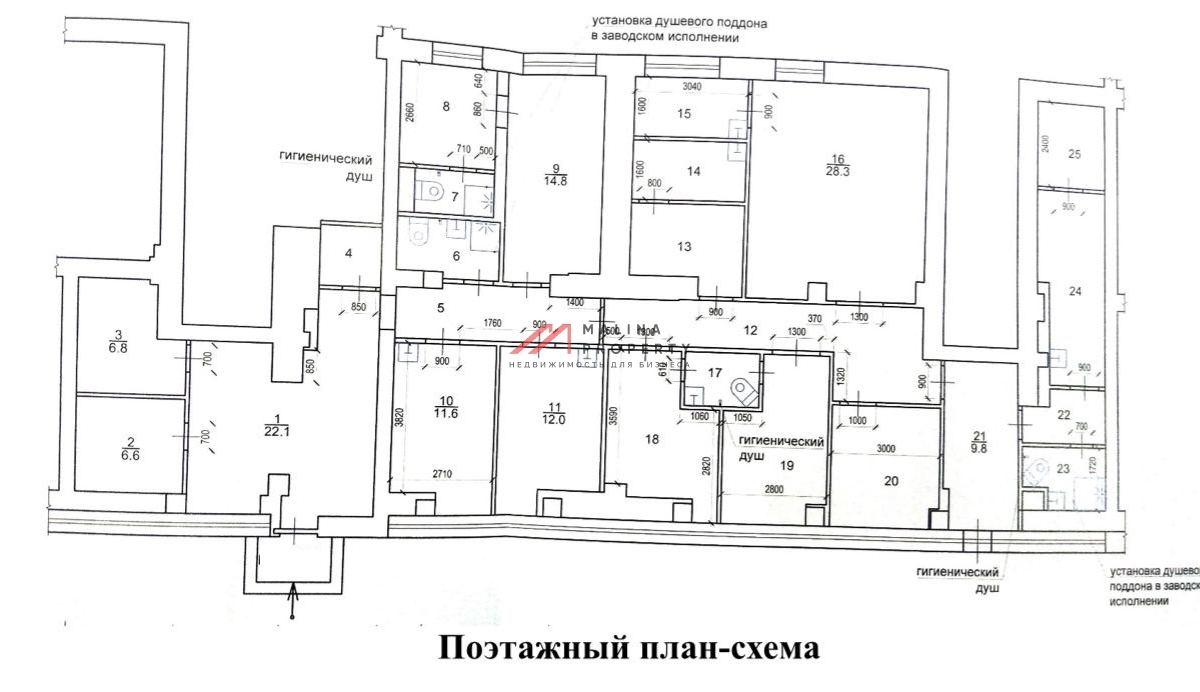 Продажа торгового помещения в районе Преображенская площадь 
