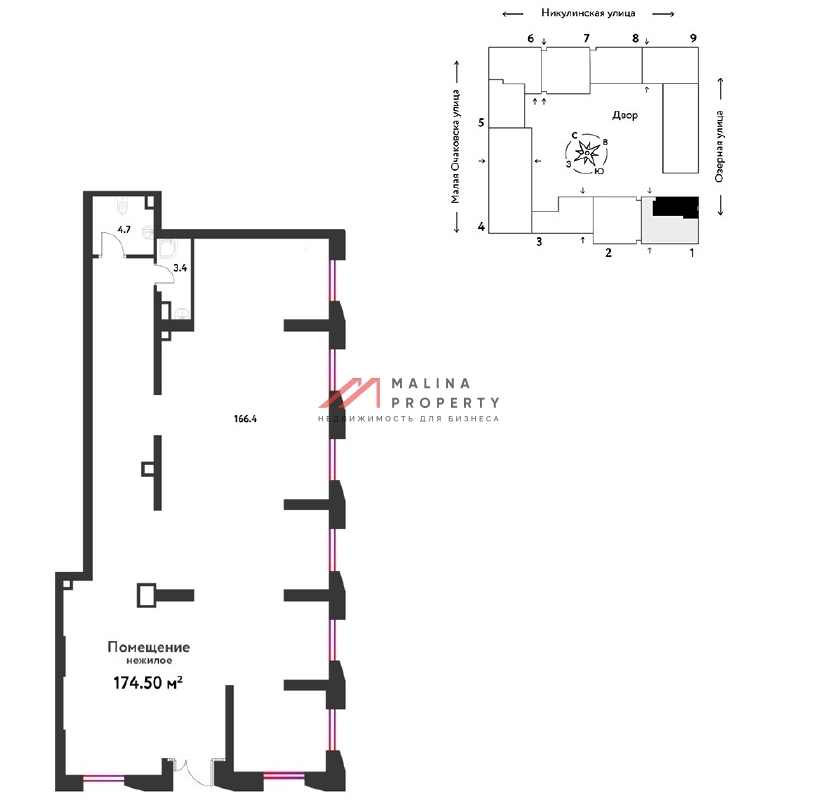 Продажа торгового помещения в ЖК "Страна Озерная"