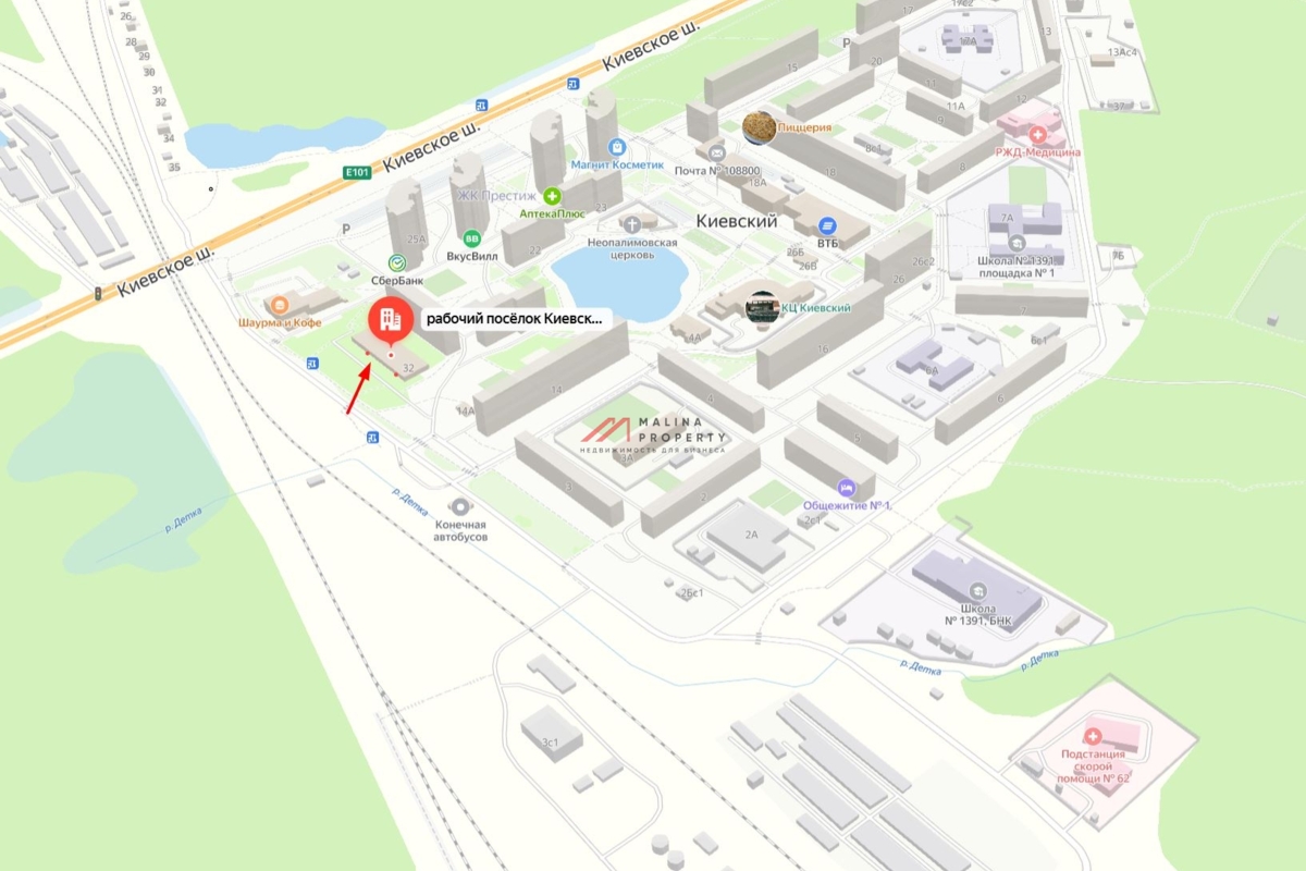 Продажа здания с сетевыми арендаторами в Новой Москве  